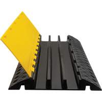 Polyurethane Cable Protector, 3 Channels, 35.43" L x 19.69" W x 3" H Groupe Belzile Dickner