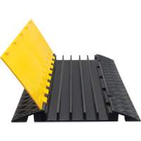 Protecteur de c&acirc;bles en polyur&eacute;thane, 5 canaux, 35,43" lo x 19,69" la x 2" h Groupe Belzile Dickner
