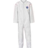 SFR Coveralls with Collar, Medium, White, Tyvek&reg; 400 Groupe Belzile Dickner