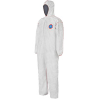 SFR Coveralls with Hood, Medium, White, Tyvek&reg; 400 Groupe Belzile Dickner