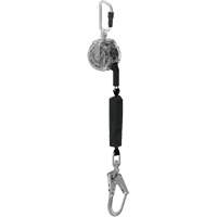 V-TEC 36CLS Personal Fall Limiter-Cable, 10', Galvanized Steel, Swivel Groupe Belzile Dickner
