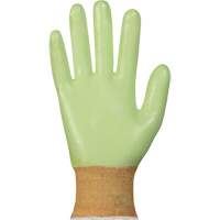 Hi-Viz S18TAXFN Cut-Resistant Gloves, Size 6, 18 Gauge, Foam Nitrile Coated, TenActiv Shell, ASTM ANSI Level A9 Groupe Belzile Dickner