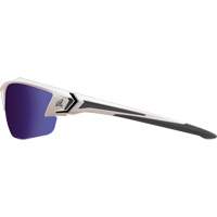 Khor G2 Safety Glasses, Blue Mirror Lens, Anti-Scratch/Polarized, ANSI Z87+/MCEPS GL-PD 10-12/Meets/Exceeds CSA Z94.3 Groupe Belzile Dickner