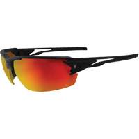 Pumori Safety Glasses, Red/Mirror Lens, Anti-Scratch, ANSI Z87+/MCEPS GL-PD 10-12/Meets/Exceeds CSA Z94.3 Groupe Belzile Dickner