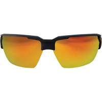 Pumori Safety Glasses, Red/Mirror Lens, Anti-Scratch, ANSI Z87+/MCEPS GL-PD 10-12/Meets/Exceeds CSA Z94.3 Groupe Belzile Dickner