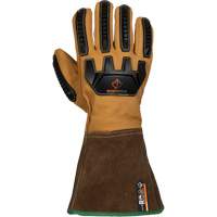 Endura<sup>®</sup> 378TXTVBG Cold-Rated Impact & Cut Resistant Winter Gloves, Size X-Small, Thinsulate™/Cowhide Shell, ASTM ANSI Level A7 SHK054 | Dickner Inc