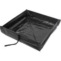 Collapsible Roll-Up Spill Berm, 15 US gal. Capacity, 2' W x 2' L x 6" H Groupe Belzile Dickner