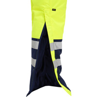 Bisley&reg; Extreme Cold Bib Overall, Polyester, Small, High Visibility Lime-Yellow Groupe Belzile Dickner