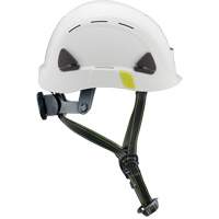 Casque de s&eacute;curit&eacute; d'escalade Fibre Metal, R&eacute;pond aux normes CSA type 2, Suspension Rochet, Ventil&eacute; Groupe Belzile Dickner