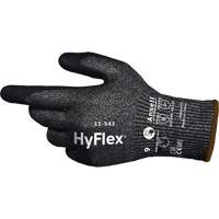 Gants r&eacute;sistants &agrave; la coupe HYFLEX 11-543, Taille 6, Calibre 13, Rev&ecirc;tement Nitrile, Enveloppe en Nylon/Acier inoxydable/PEHP/Spandex, ASTM ANSI niveau A7/EN 388 niveau F Groupe Belzile Dickner