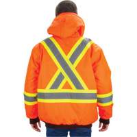Parka d'hiver imperm&eacute;able 7-en-1, Orange haute visibilit&eacute;, Moyen Groupe Belzile Dickner
