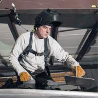 FBH-121102B Welding & Arc Flash Series Safety Harness, CSA Certified, Class AP Groupe Belzile Dickner