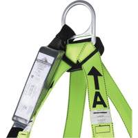 FBH-10000A6440-4 4' Class A Harness & Lanyard with 350 lbs. Capacity, Harness/Lanyard Combo Groupe Belzile Dickner