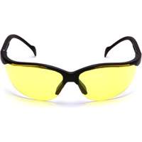 Venture II&reg; Half-Frame Safety Glasses, Amber Lens, ANSI Z87+/MCEPS GL-PD 10-12/Meets/Exceeds CSA Z94.3 Groupe Belzile Dickner