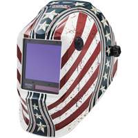 VIKING 3350 Daredevil Welding Helmet, 3.74" L x 3.34" W View Area, 5 - 13 Shade Range Groupe Belzile Dickner