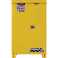 Outdoor Flammable Storage Cabinet, 45 gal., 2 Door, 43" W x 65" H x 18" D Groupe Belzile Dickner