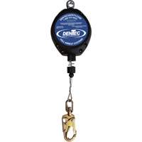 Cable Self Retracting Lanyard with Composite Housing, 20', Swivel Groupe Belzile Dickner