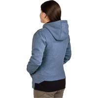 M12 Heated Hoodie with Battery, Women's, Medium, Blue, Poly-Cotton Groupe Belzile Dickner
