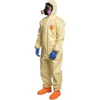 Tychem&reg; 6000 SFR Coverall, Size Small, Khaki Groupe Belzile Dickner
