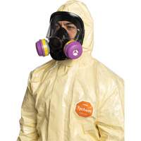 Tychem&reg; 6000 SFR Coverall, Size Small, Khaki Groupe Belzile Dickner