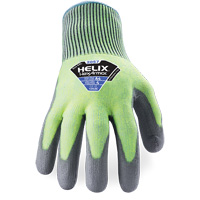 Helix&reg; 2057 Abrasion- & Cut-Resistant Gloves, Size 6/X-Small, 13 Gauge, Polyurethane Coated, HPPE Shell, ASTM ANSI Level A4/EN 388 Level C Groupe Belzile Dickner