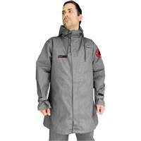 Manteau CoreMAX FR 35" avec capuchon attach&eacute;, Petit, Gris Groupe Belzile Dickner
