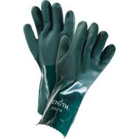 Gants verts &agrave; double enduit, 14" lo, PVC, Doublure en Jersey de coton, 70 mils Groupe Belzile Dickner