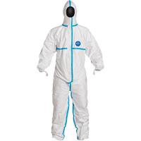 Hooded Coveralls, Small, White, Tyvek&reg; 600 Groupe Belzile Dickner