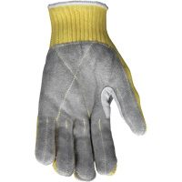 CutPro&reg; Cut Resistant Work Gloves with Split Leather Palm, Size Small, 7 Gauge, Kevlar&reg; Shell, ASTM ANSI Level A3 Groupe Belzile Dickner