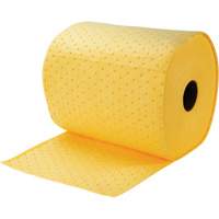 Bonded Sorbent Rolls, Mediumweight, 150' L x 15" W, 8 gal. Absorbancy Groupe Belzile Dickner