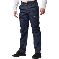 Pantalon cargo Big Flex, Poly-coton/Spandex, Bleu marin, Taille 46, Entrejambe 30 Groupe Belzile Dickner