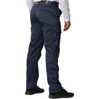 Pantalon cargo Big Flex, Poly-coton/Spandex, Bleu marin, Taille 46, Entrejambe 30 Groupe Belzile Dickner