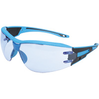 Captain Metal Detectable Rimless Safety Glasses, Light Blue Lens, Anti-Fog/Anti-Scratch, ANSI Z87+/Meets/Exceeds CSA Z94.3 Groupe Belzile Dickner