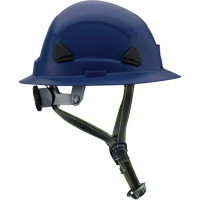 Fibre Metal Climbing Style Helmet with Full Brim, Meets CSA Type 2, Ratchet Suspension, Non-Vented Groupe Belzile Dickner