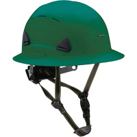 Fibre Metal Climbing Style Helmet with Full Brim, Meets CSA Type 2, Ratchet Suspension, Vented Groupe Belzile Dickner