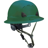 Fibre Metal Climbing Style Helmet with Full Brim, Meets CSA Type 2, Ratchet Suspension, Vented Groupe Belzile Dickner