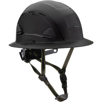 Fibre Metal Climbing Style Helmet with Full Brim, Meets CSA Type 2, Ratchet Suspension, Vented Groupe Belzile Dickner