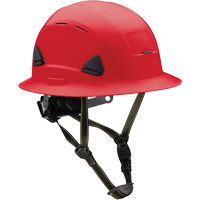 Fibre Metal Climbing Style Helmet with Full Brim, Meets CSA Type 2, Ratchet Suspension, Vented Groupe Belzile Dickner