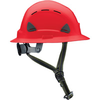 Fibre Metal Climbing Style Helmet with Full Brim, Meets CSA Type 2, Ratchet Suspension, Vented Groupe Belzile Dickner