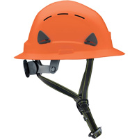Fibre Metal Climbing Style Helmet with Full Brim, Meets CSA Type 2, Ratchet Suspension, Vented Groupe Belzile Dickner
