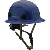 Fibre Metal Climbing Style Helmet with Full Brim, Meets CSA Type 2, Ratchet Suspension, Vented Groupe Belzile Dickner