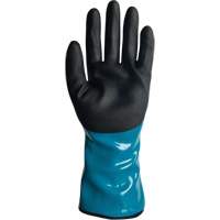 Gants alimentaires de protection contre les produits chimiques, le froid et la coupe, Taille 7, 12" lo, PVC, Doublure en Nylon Groupe Belzile Dickner