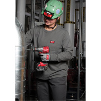 GRIDIRON Long Sleeve Pocket T-Shirt, Women's, X-Small, Blue Groupe Belzile Dickner