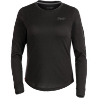 FREEFLEX Long-Sleeve Hybrid T-Shirt, Women's, X-Small, Black Groupe Belzile Dickner