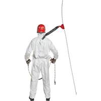 Harness-Compatible Disposable Coverall, Small, White, Tyvek&reg; 500 Groupe Belzile Dickner