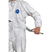 Harness-Compatible Disposable Coverall, Small, White, Tyvek&reg; 500 Groupe Belzile Dickner