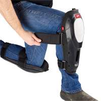 Dynamic Flooring Knee Pad, Hook and Loop Style, Plastic Caps, Foam Pads Groupe Belzile Dickner