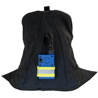 TCG Arc Flash Hood, Black, 40 cal/cm², ANSI Z87.1/ASTM F1506/ASTM F1959/ASTM F2178/Meets/Exceeds CSA Z462/NFPA 70E, 4 Arc Flash PPE Category Level Groupe Belzile Dickner