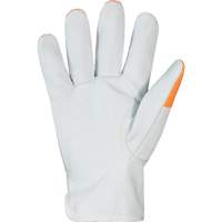 Gants haute visibilit&eacute; r&eacute;sistants &agrave; la coupe Endura Pro, Taille Petit, Enveloppe en Cuir de vache, ASTM ANSI niveau A6 Groupe Belzile Dickner