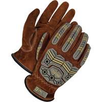 Classic Reverse Grain Driver Gloves, X-Small, Grain Pigskin Palm Groupe Belzile Dickner